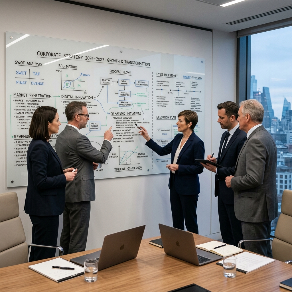 Business strategy advisory session